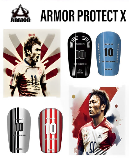 ARMOR【ACE】レガース シンガード レッグガード すね当て オリジナル デザイン サッカー用 フットサル