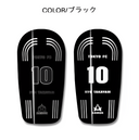 ARMOR【アタック】レガース シンガード レッグガード すね当て オリジナル デザイン サッカー用 フットサル ブラック