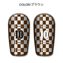 ARMOR【キューブ】レガース シンガード レッグガード すね当て オリジナル デザイン サッカー用 フットサル ブラウン