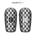 ARMOR【キューブ】レガース シンガード レッグガード すね当て オリジナル デザイン サッカー用 フットサル グレー