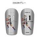 ARMOR【キーパー】レガース シンガード レッグガード すね当て オリジナル デザイン サッカー用 フットサル グレー