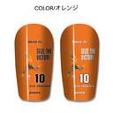 ARMOR【ビクトリー】レガース シンガード レッグガード すね当て オリジナル デザイン サッカー用 フットサル オレンジ