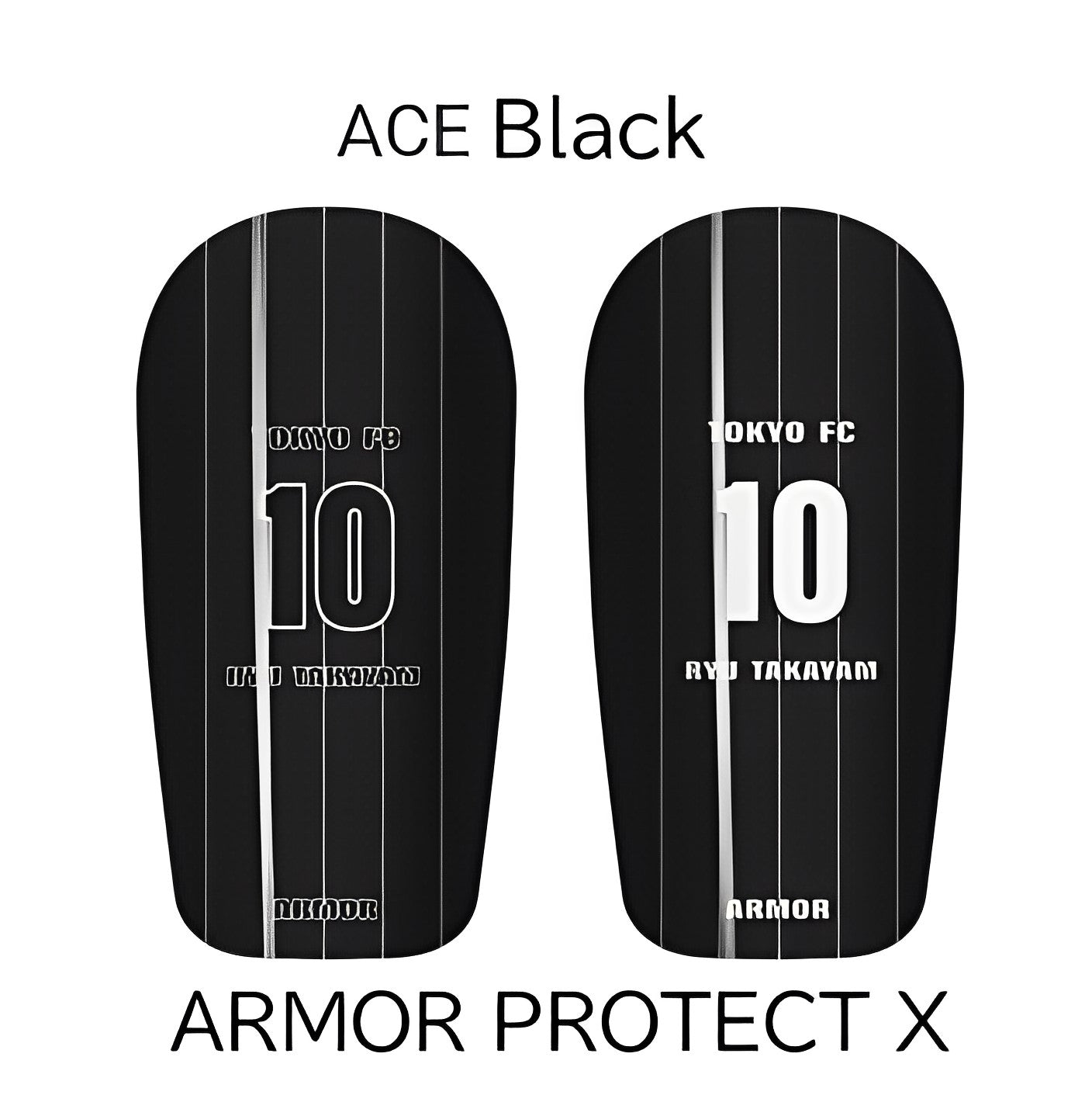 ARMOR【ACE】レガース シンガード レッグガード すね当て オリジナル デザイン サッカー用 フットサル