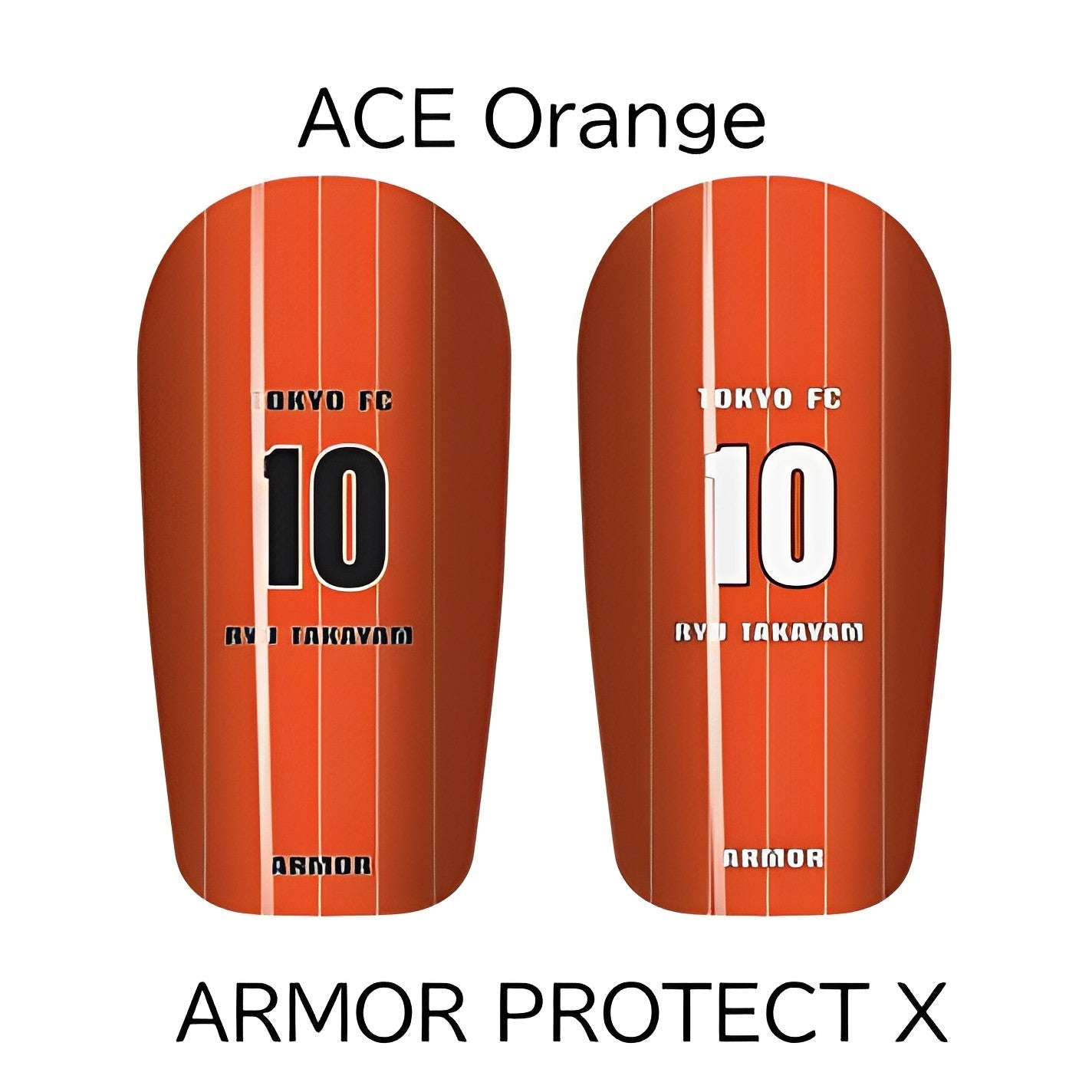 ARMOR【ACE】レガース シンガード レッグガード すね当て オリジナル デザイン サッカー用 フットサル