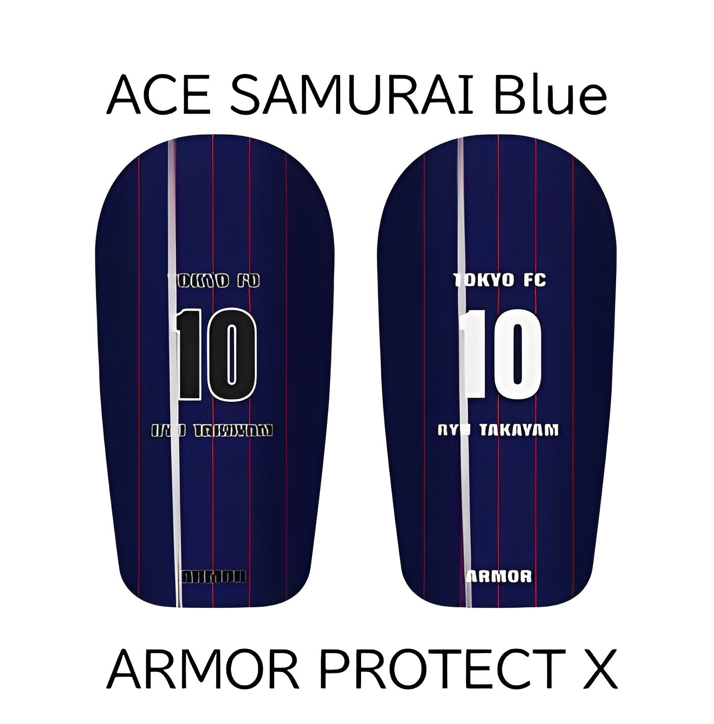 ARMOR【ACE】レガース シンガード レッグガード すね当て オリジナル デザイン サッカー用 フットサル