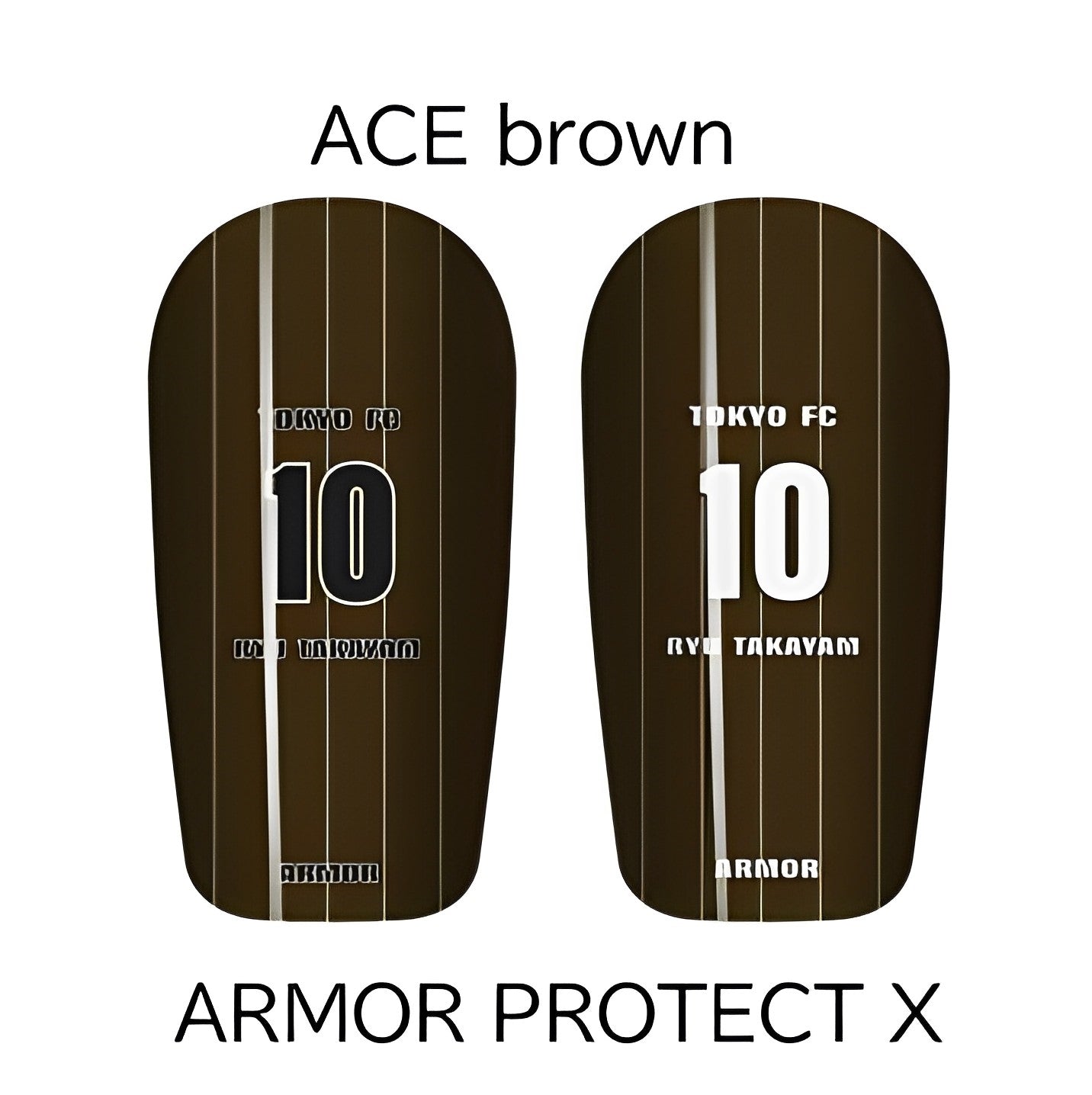 ARMOR【ACE】レガース シンガード レッグガード すね当て オリジナル デザイン サッカー用 フットサル