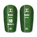 【ナショナルデザイン：メキシコ】ARMOR レッグガード すね当て サッカー フットサル用