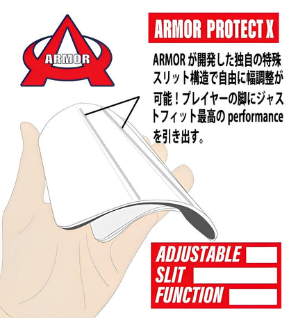 ARMOR【ACE】レガース シンガード レッグガード すね当て オリジナル デザイン サッカー用 フットサル